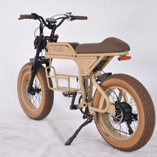 ODM 48V 500W 750W 1000W Bafang Super Power Adulto Beach Cruiser Fat Tire Bicicleta Elétrica E Bicicleta