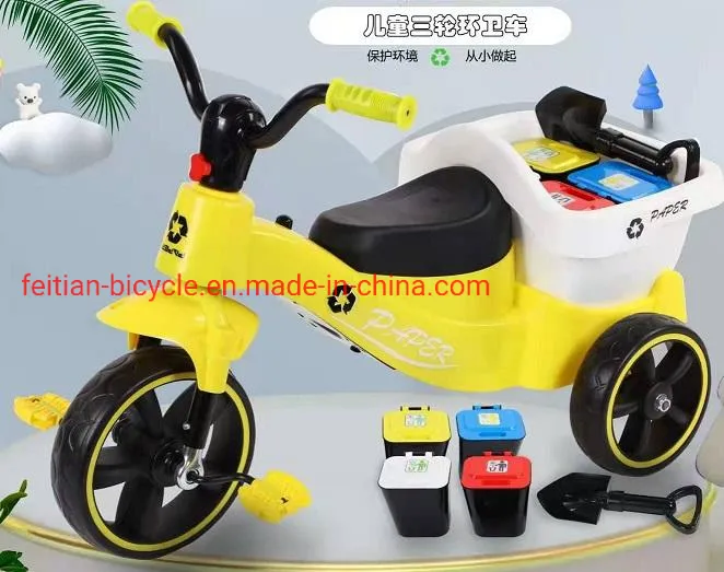 Barato 3 em 1 alumínio bebê crianças triciclo bicicleta dobrável mini triciclo para crianças